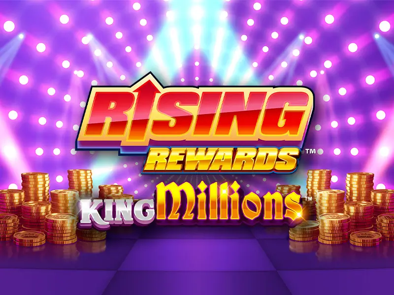 Imagem da promoção Recompensas Milionárias do jogo Rising Rewards King Millions